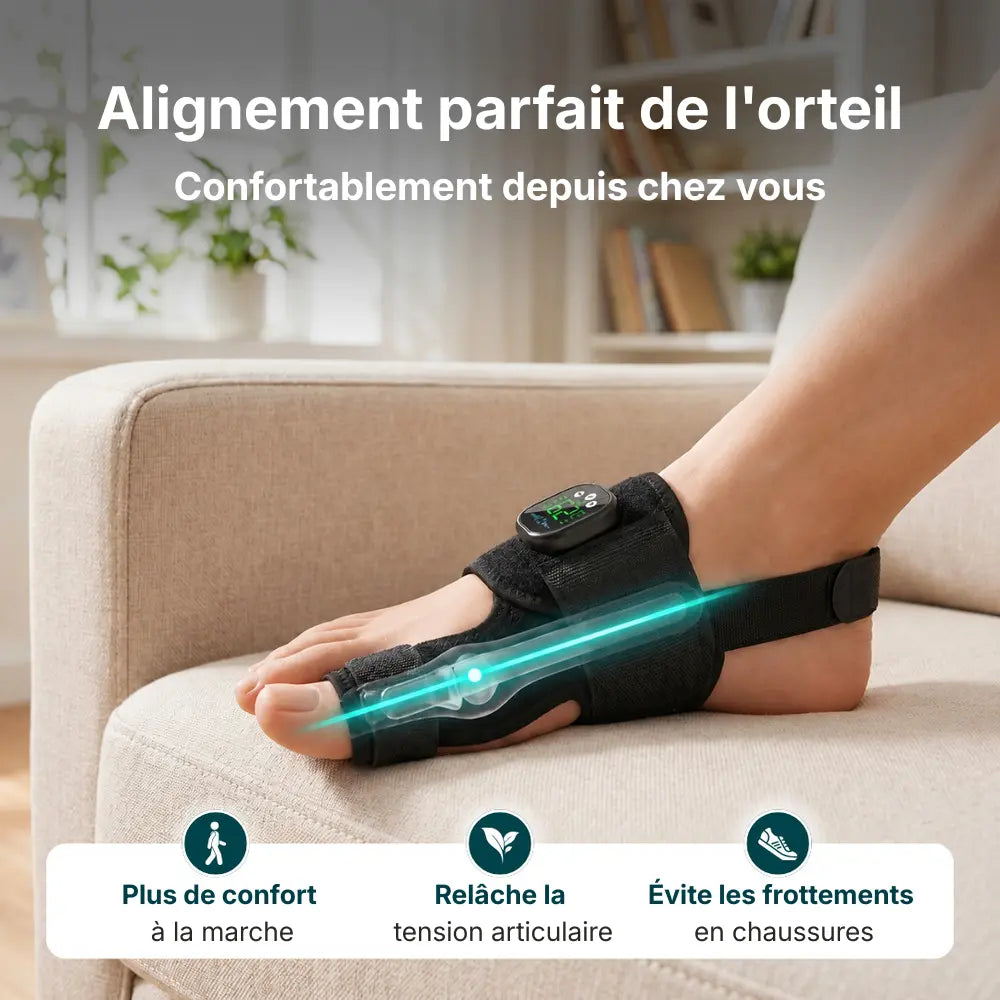 RAXEL™ KineFlex – Correcteur d'Alignement pour Confort du Pied