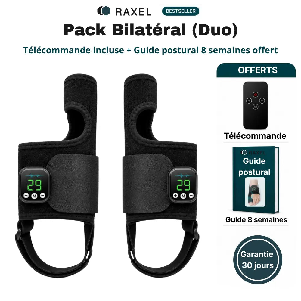 RAXEL™ KineFlex – Correcteur d'Alignement pour Confort du Pied