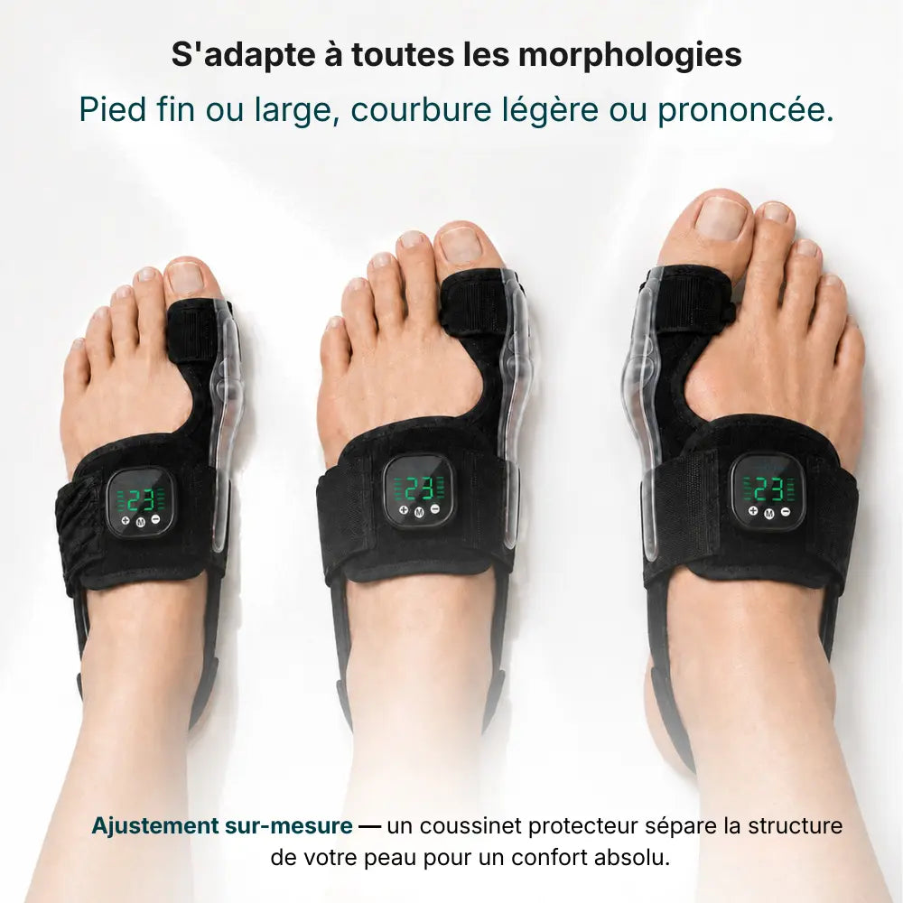 RAXEL™ KineFlex – Correcteur d'Alignement pour Confort du Pied